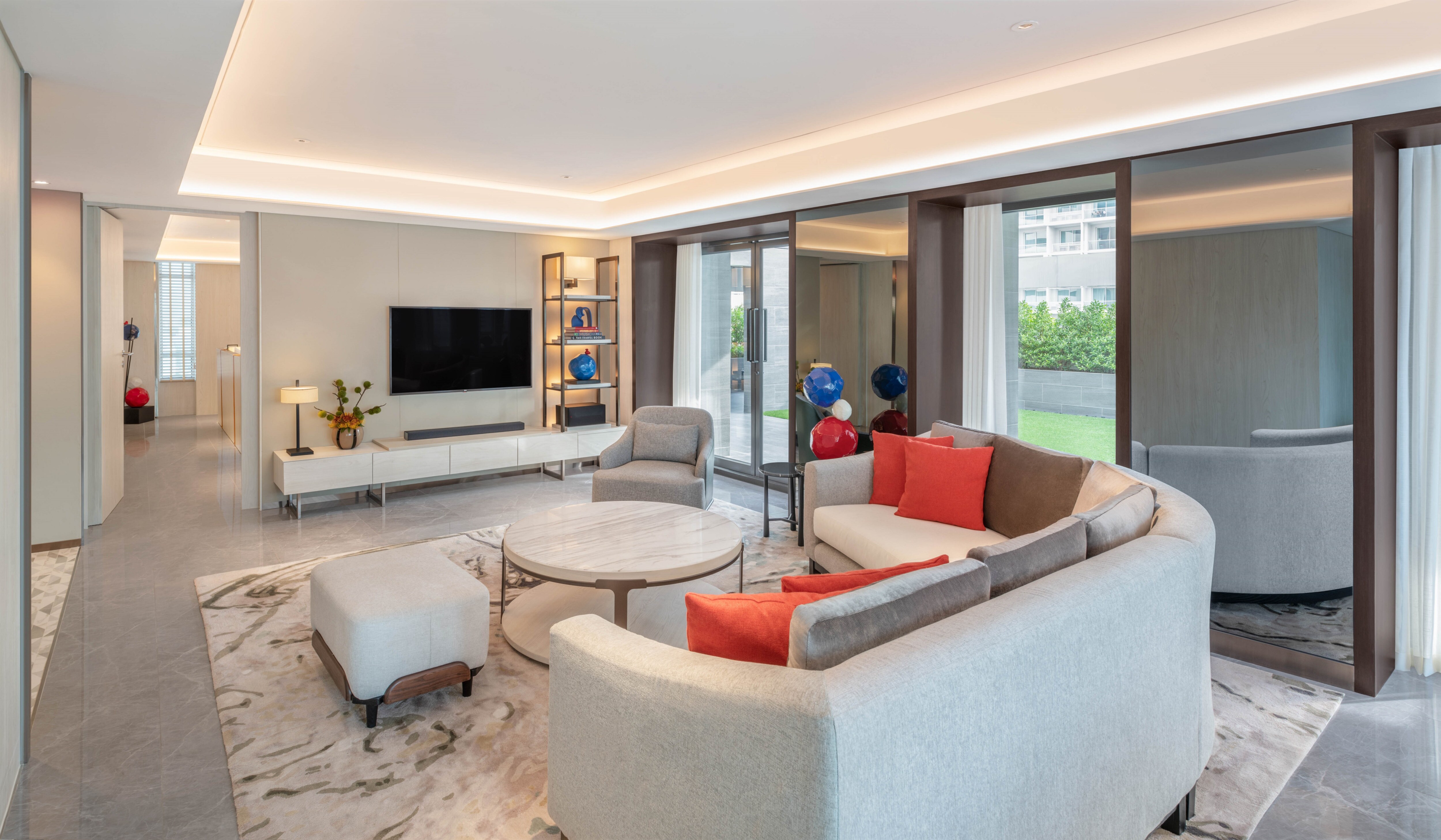 Suíte Presidential, sala de estar