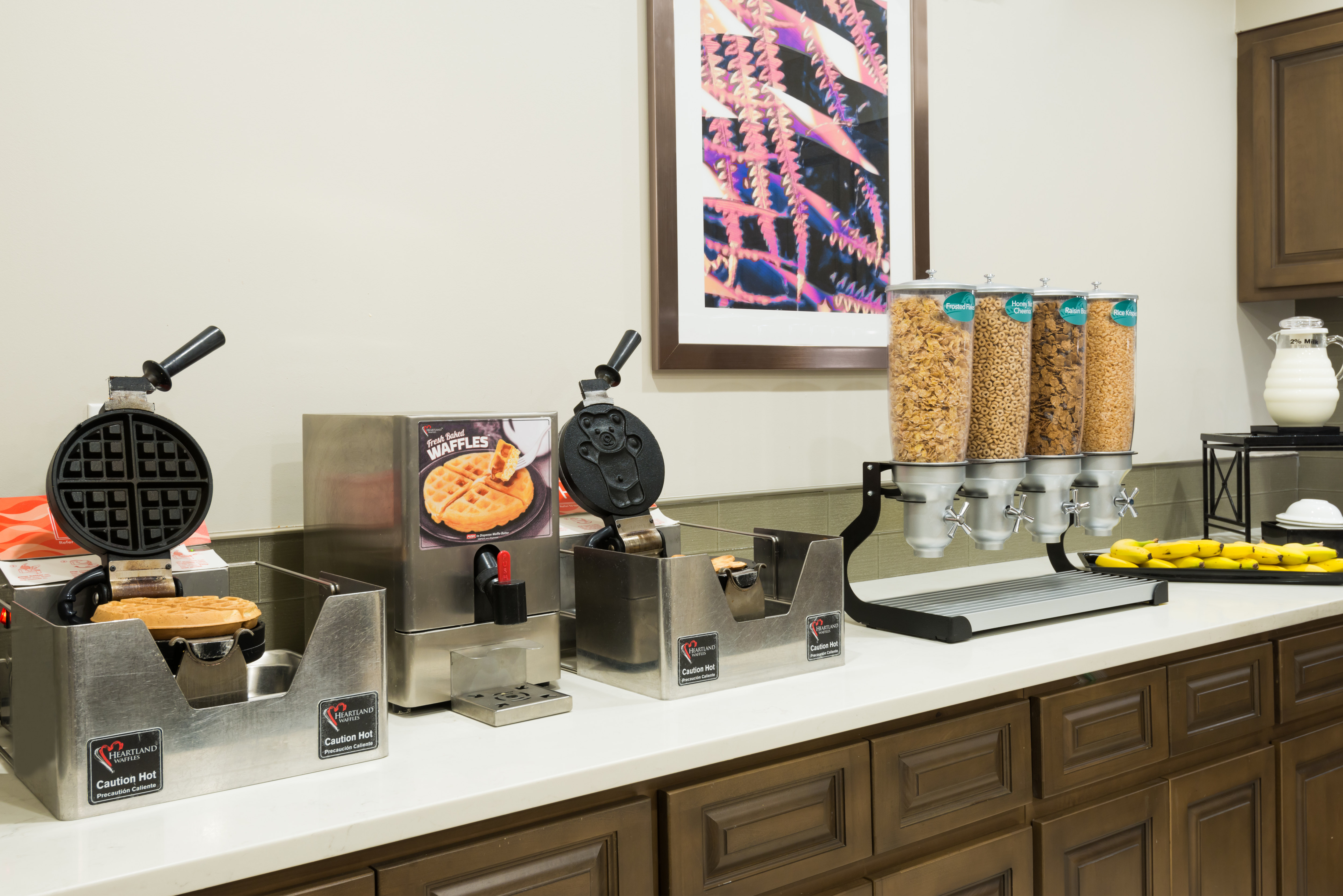 Breakfast Area with waffle station