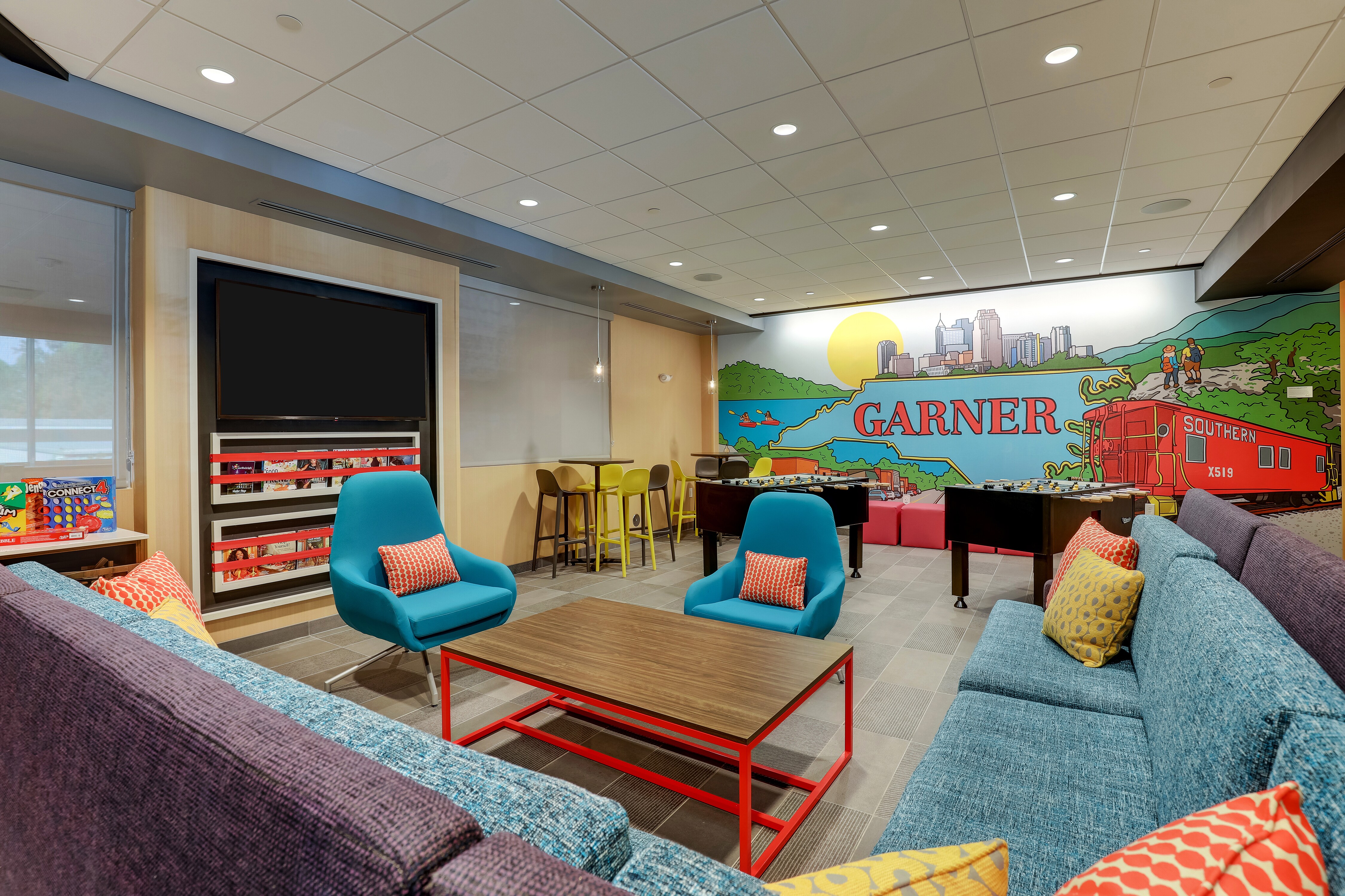 Área de lounge del lobby