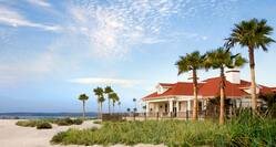 Beach Village at The Del, Curio, CA - Exterior with Palms